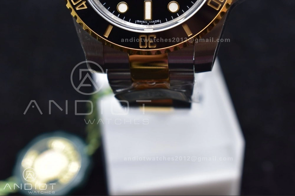 Submariner 116613 LN SS YG Black Ceramic 904L Steel King1:1 Best Edition 3135