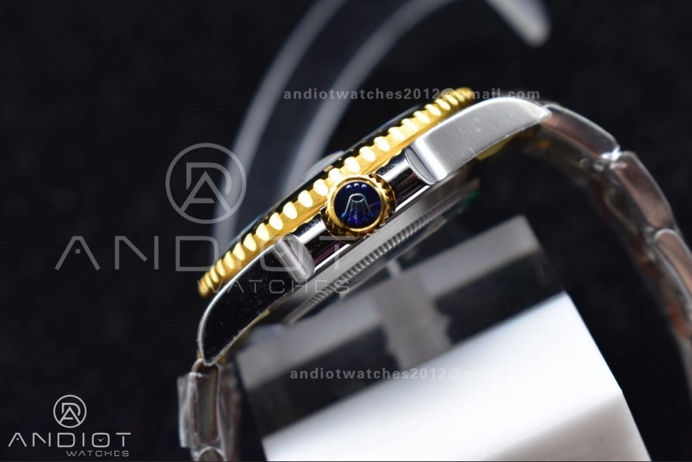 Submariner 116613 LN SS YG Black Ceramic 904L Steel King1:1 Best Edition 3135