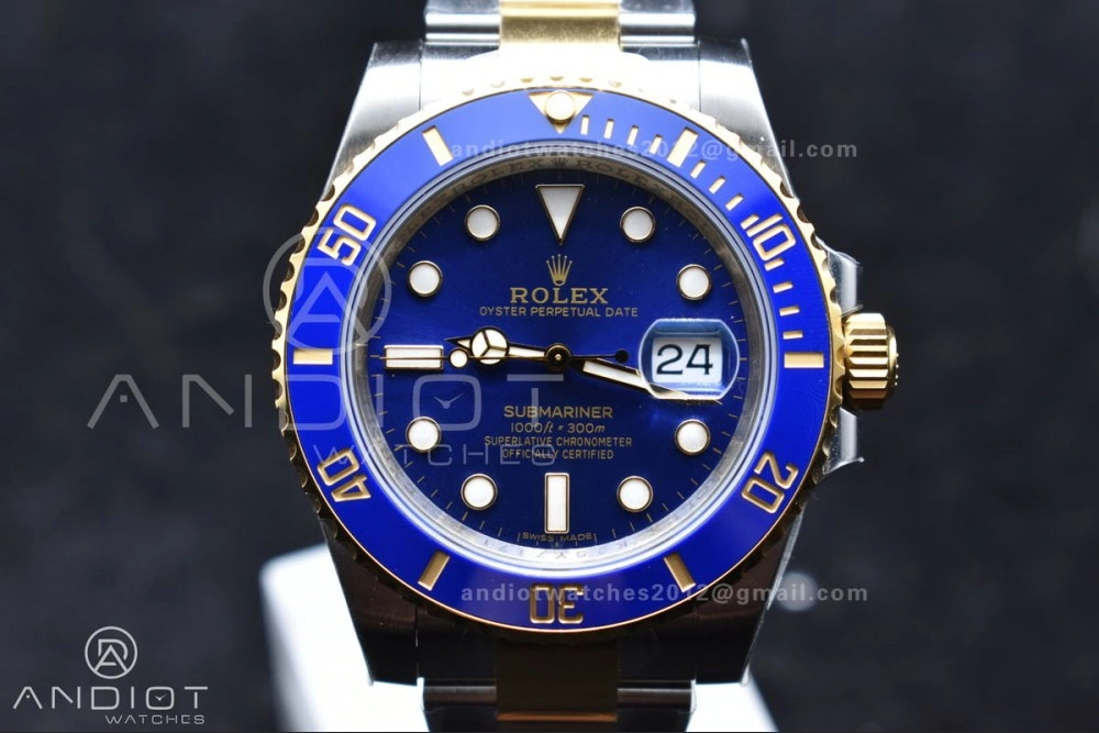 Submariner 116613LB Blue Ceramic 904L Steel YG VSF 1:1 Best Edition Blue Dial VS3135