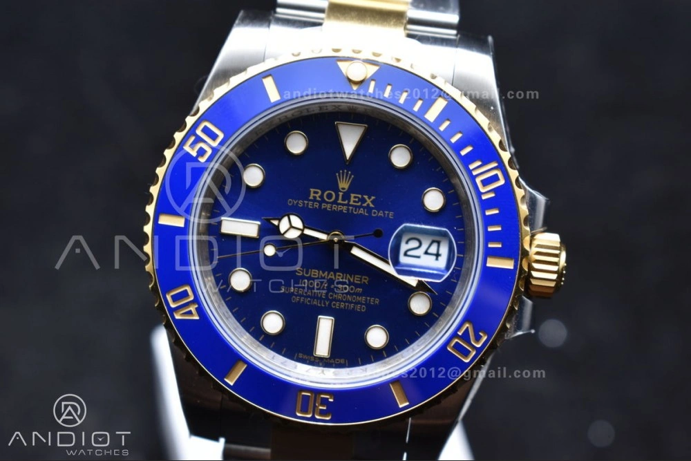 Submariner 116613LB Blue Ceramic 904L Steel YG VSF 1:1 Best Edition Blue Dial VS3135