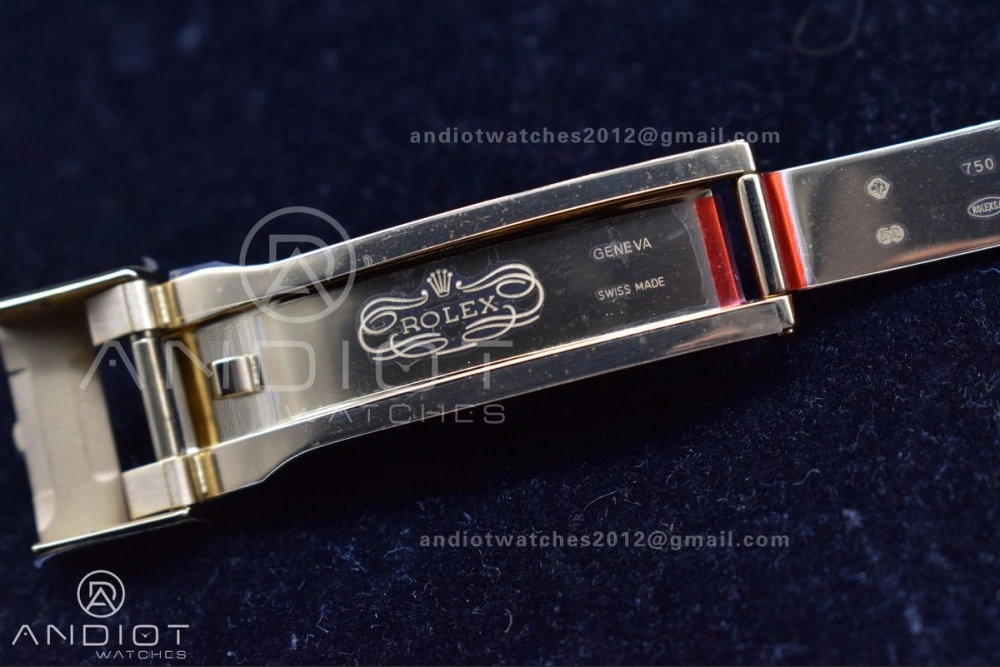 Submariner 116618 LB Blue Ceramic YG Plated 904L Steel Clean 1:1 Best Edition VR3135