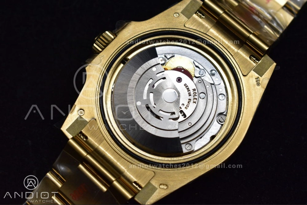 Submariner 116618 LB Blue Ceramic YG Plated 904L Steel Clean 1:1 Best Edition VR3135