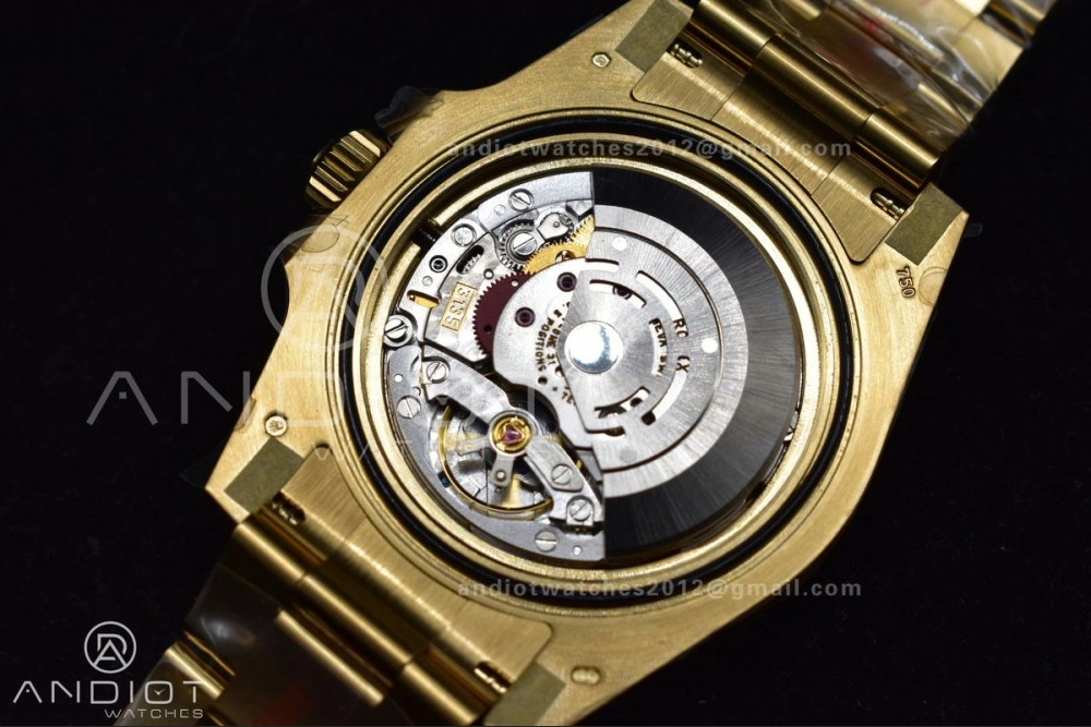 Submariner 116618 LN Black Ceramic YG Plated 904L Steel Clean 1:1 Best Edition VR3135