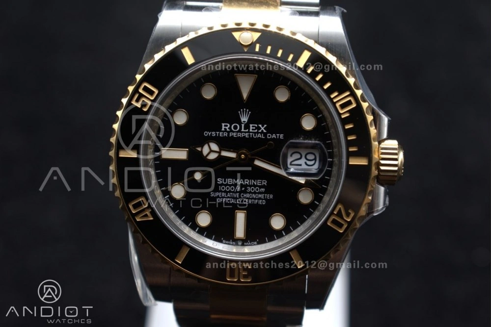 Submariner 126613 LN SS YG Black Ceramic 904L Steel Clean 1:1 Best Edition VR3235