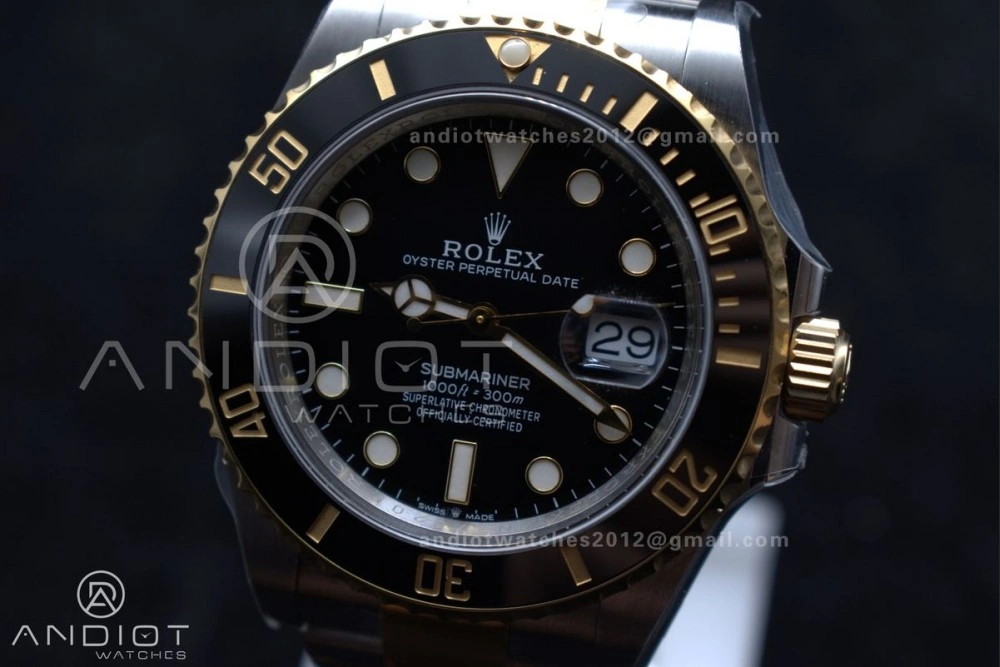 Submariner 126613 LN SS YG Black Ceramic 904L Steel Clean 1:1 Best Edition VR3235
