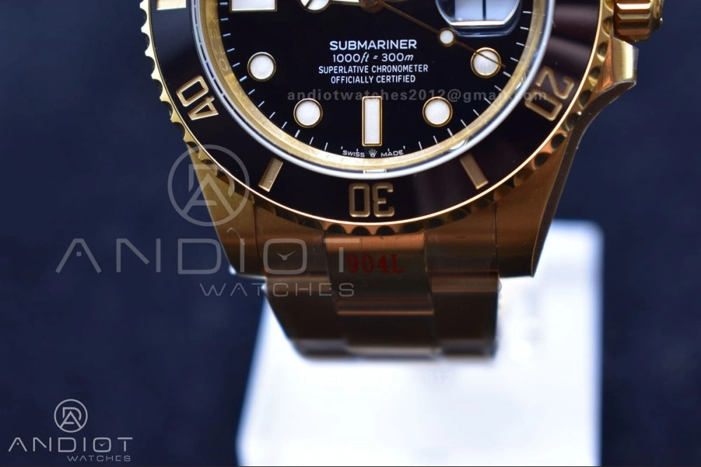 Submariner 126618 LN YG Black Ceramic 904L Steel VSF 1:1 Best Edition VS3235