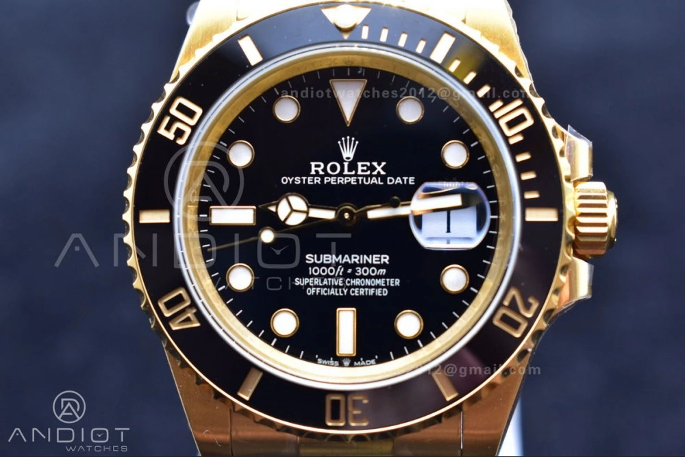 Submariner 126618 LN YG Black Ceramic 904L Steel VSF 1:1 Best Edition VS3235