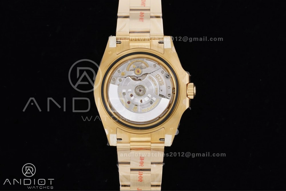 Submariner 126618 LN YG Clean 1:1 Best Edition Black Dial On YG Bracelet SH3235