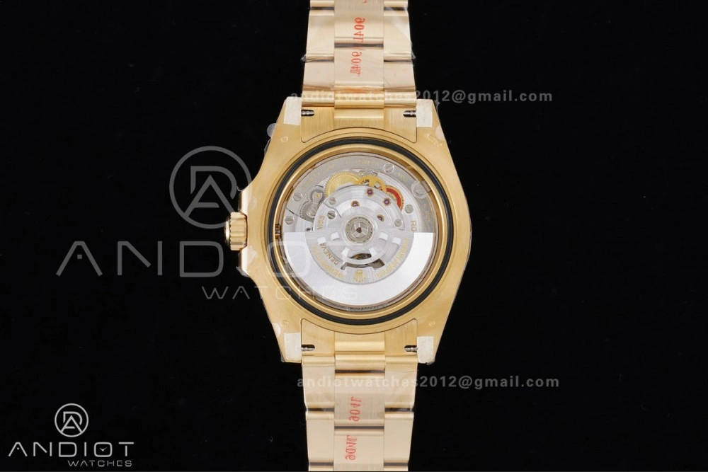 Submariner 126618 LN YG Clean 1:1 Best Edition Black Dial On YG Bracelet SH3235