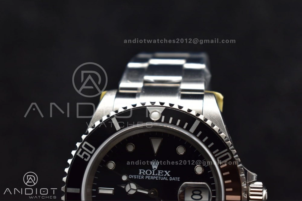 Submariner 16610 LN Black 904L Steel ARF1:1 Best Edition on SS Bracelet SH3135 V2