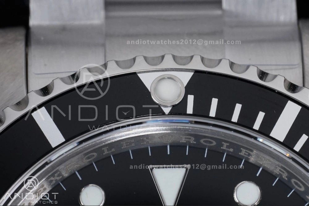 Submariner 16610 LN Black 904L Steel TMF 1:1 Best Edition on SS Bracelet SH3135