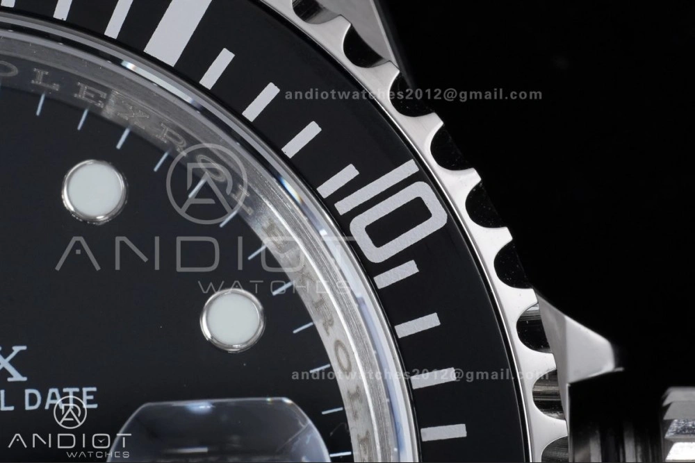 Submariner 16610 LN Black 904L Steel TMF 1:1 Best Edition on SS Bracelet SH3135