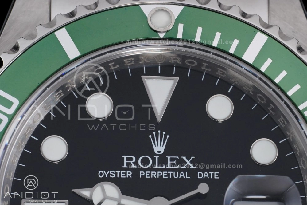 Submariner 16610 LV Green 904L Steel TMF 1:1 Kermit Best Edition on SS Bracelet SH3135