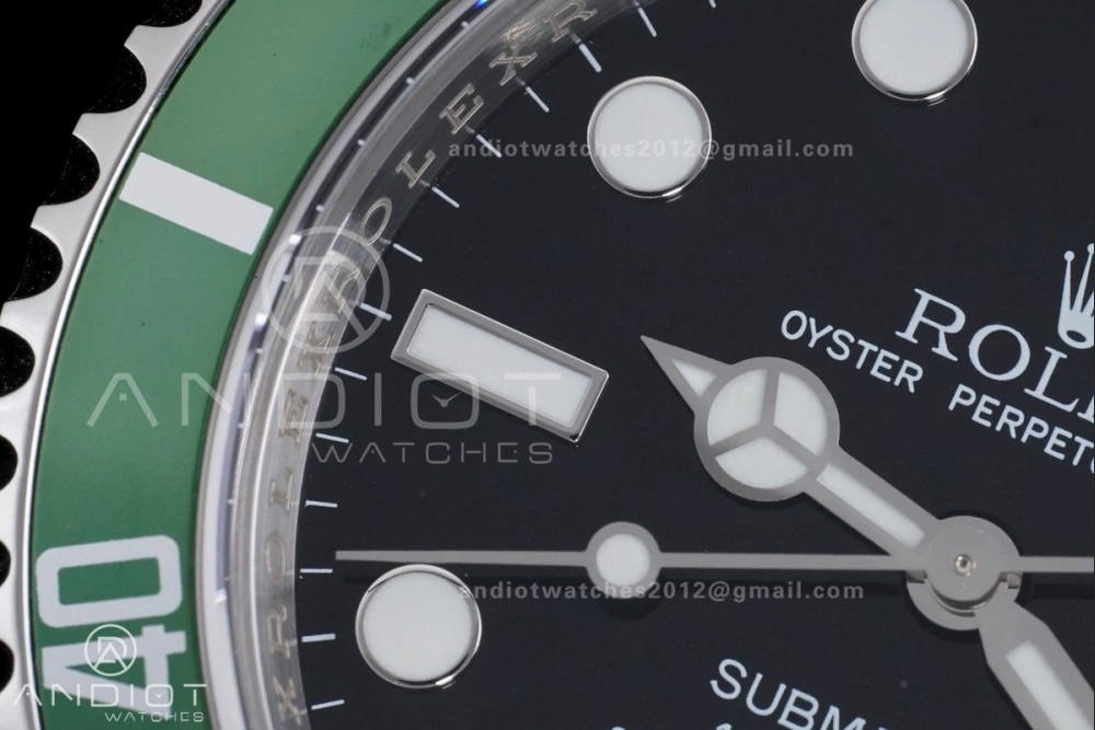 Submariner 16610 LV Green 904L Steel TMF 1:1 Kermit Best Edition on SS Bracelet SH3135