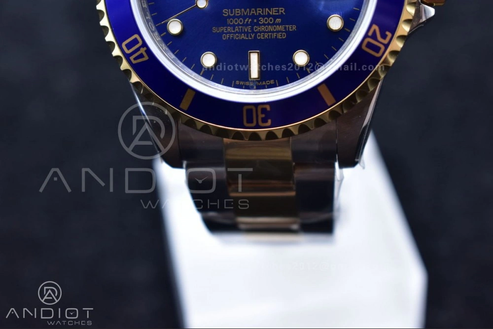 Submariner 16613 Vintage Bluesy BPF Best Edition On SS Bracelet