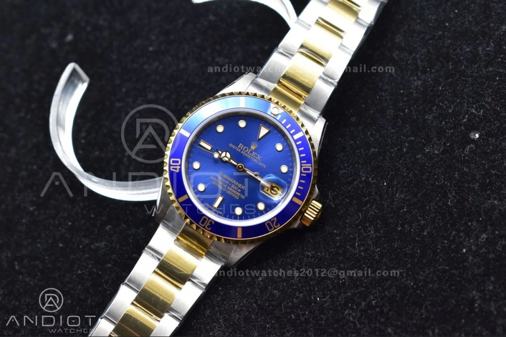 Submariner 16613 Vintage Bluesy BPF Best Edition On SS Bracelet