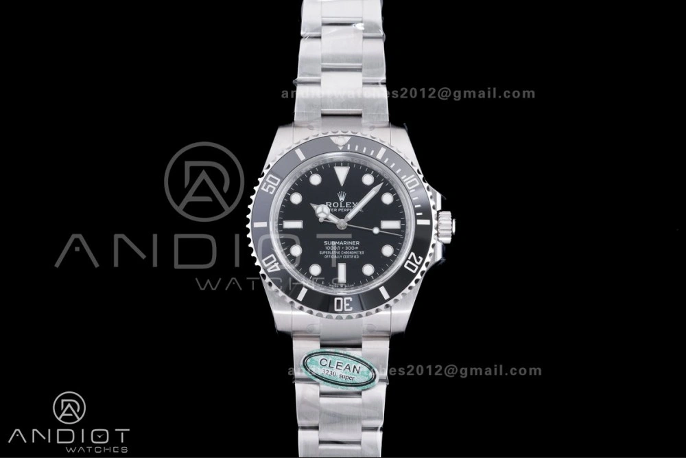 Submariner 41mm 124060 No Date 904L Steel Clean 1:1 Best Edition VR3230