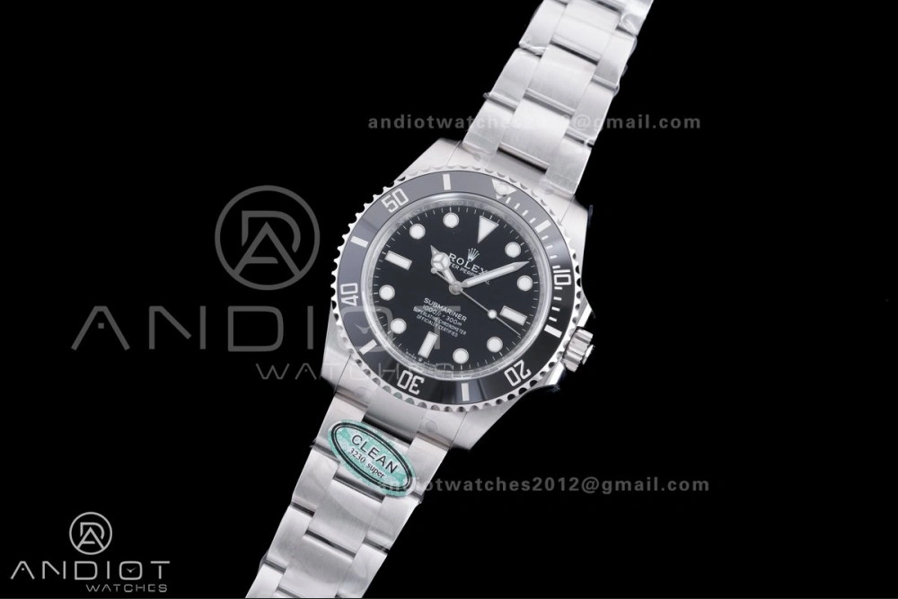 Submariner 41mm 124060 No Date 904L Steel Clean 1:1 Best Edition VR3230