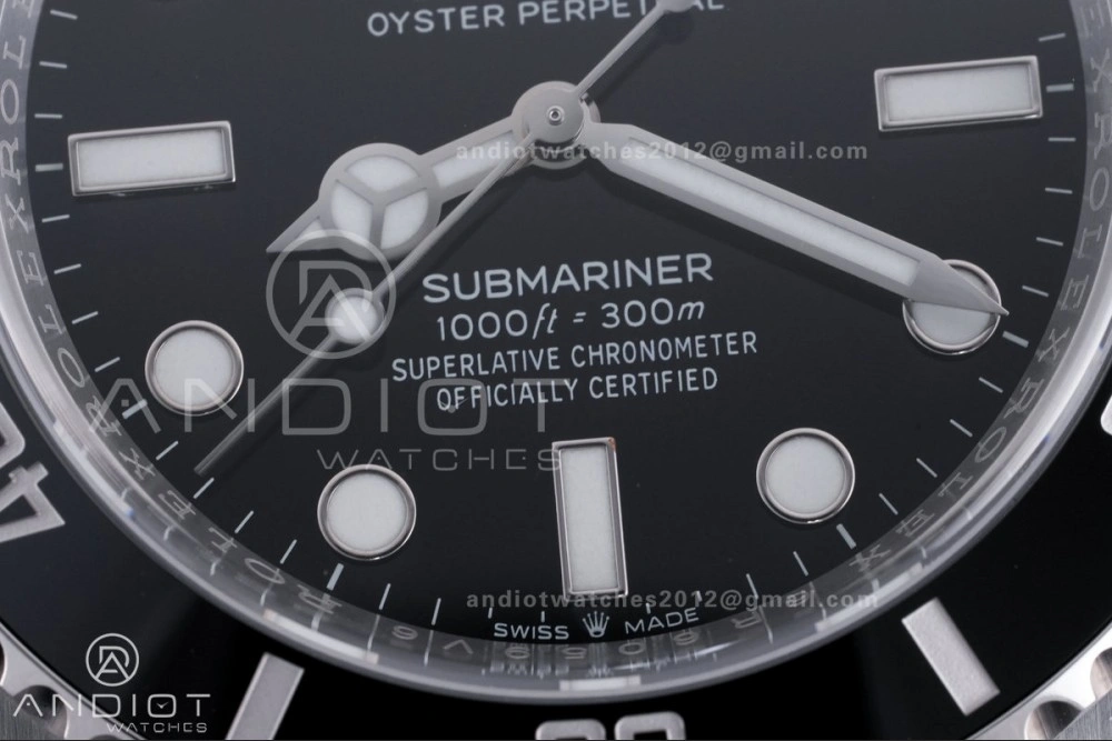 Submariner 41mm 124060 No Date 904L Steel Clean 1:1 Best Edition VR3230