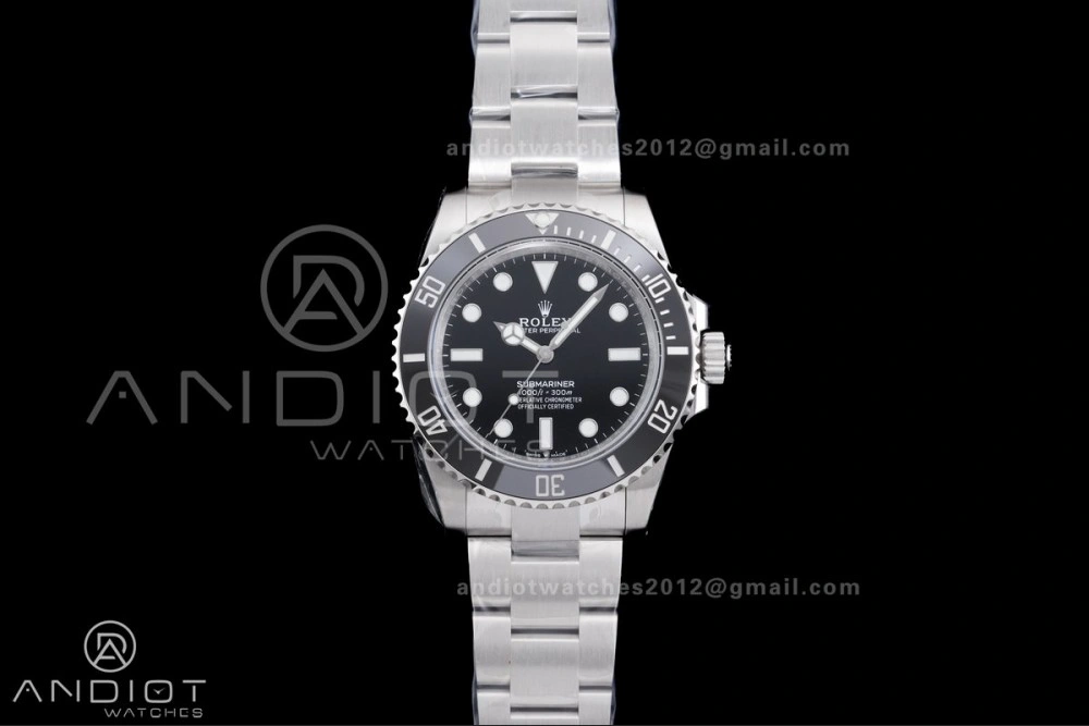 Submariner 41mm 124060 No Date Black Ceramic 904L Steel VSF 1:1 Best Edition VS3230