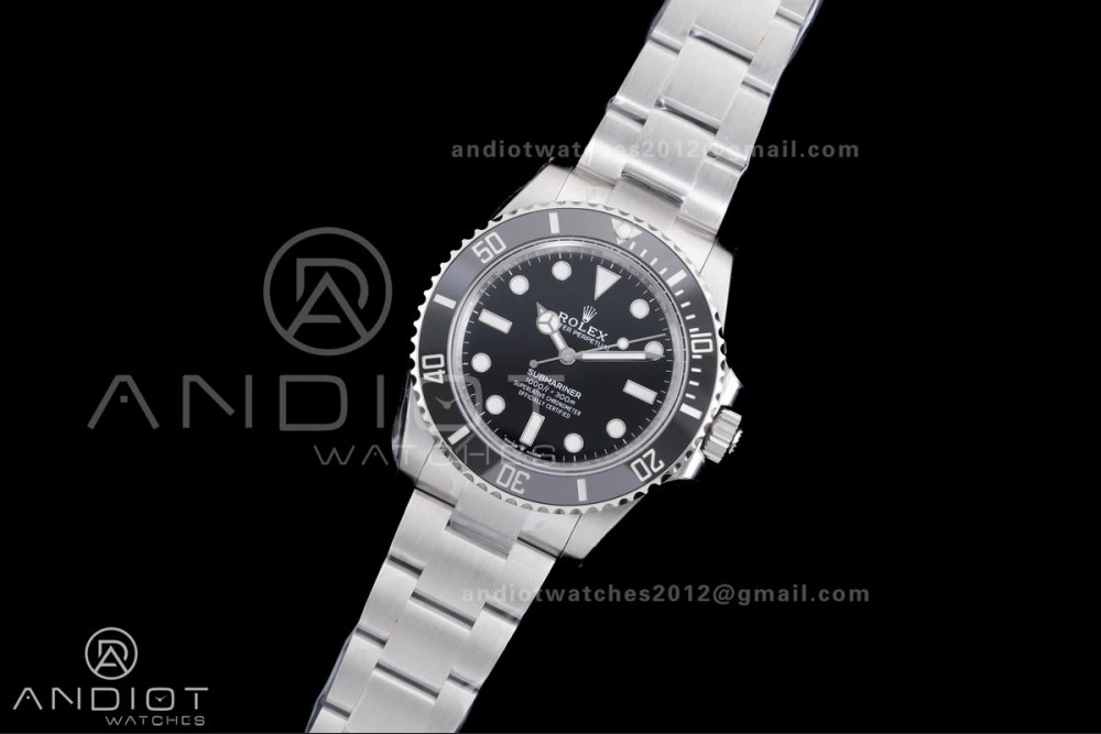 Submariner 41mm 124060 No Date Black Ceramic 904L Steel VSF 1:1 Best Edition VS3230