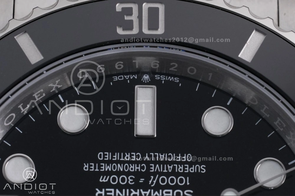 Submariner 41mm 124060 No Date Black Ceramic 904L Steel VSF 1:1 Best Edition VS3230