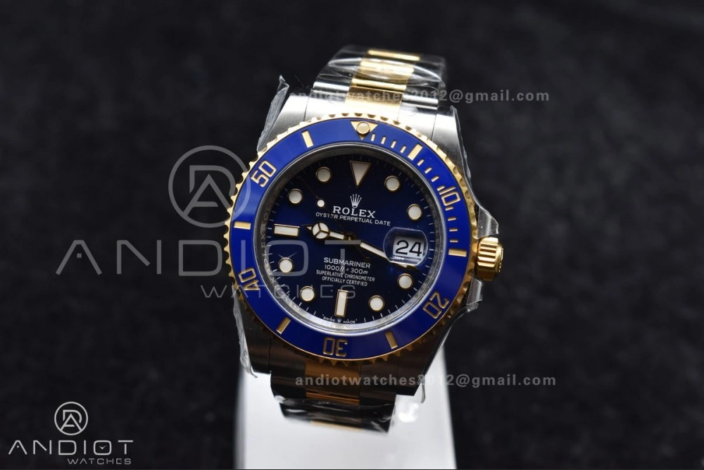 Submariner 41mm 126613 LB SS YG Blue Ceramic 904L Steel Clean 1:1 Best Edition VR3235 V2