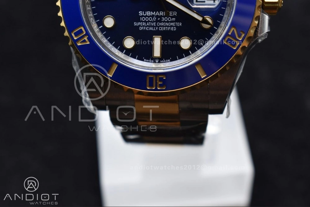 Submariner 41mm 126613 LB SS YG Blue Ceramic 904L Steel Clean 1:1 Best Edition VR3235 V2
