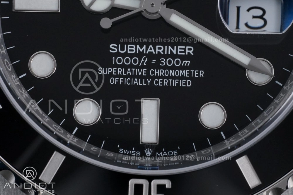 Submariner 41mm VSF 126610LN The Youth Version Black Ceramic 904L Steel A2824