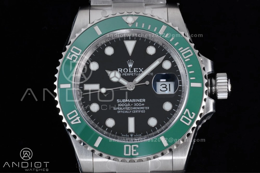 Submariner 41mm VSF Starbucks 126610LV The Youth Version Green Ceramic 904L Steel A2824