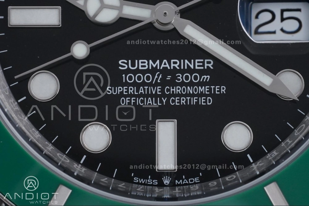 Submariner 41mm VSF Starbucks 126610LV The Youth Version Green Ceramic 904L Steel A2824