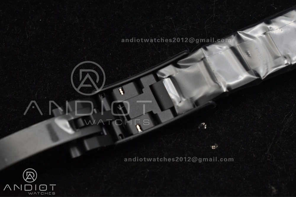 Submariner DIW DLC Sandblasted VSF 1:1 Best Edition Black Blue Dial on DLC Bracelet VS3135