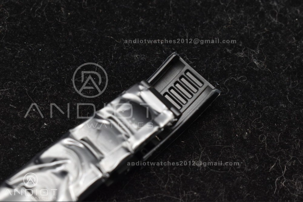 Submariner DIW DLC Sandblasted VSF 1:1 Best Edition Black Blue Dial on DLC Bracelet VS3135