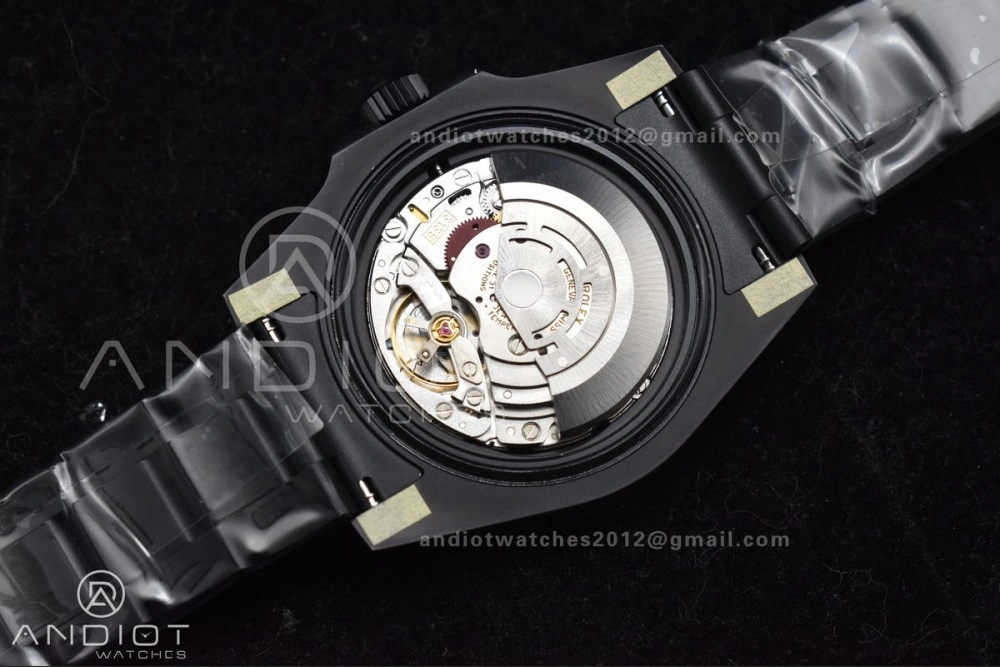 Submariner DIW DLC Sandblasted VSF 1:1 Best Edition Black Blue Dial on DLC Bracelet VS3135