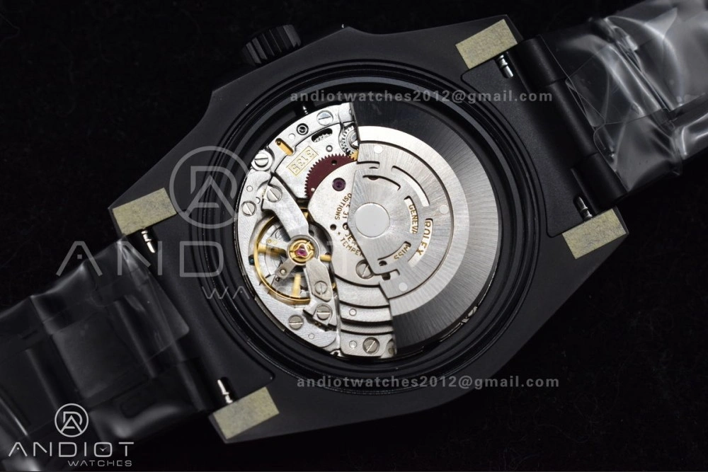 Submariner DIW DLC Sandblasted VSF 1:1 Best Edition Black Blue Dial on DLC Bracelet VS3135