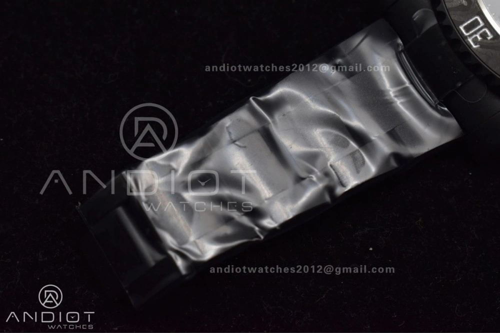 Submariner DIW DLC VSF 1:1 Best Edition Black Orange Dial on DLC Bracelet VS3135