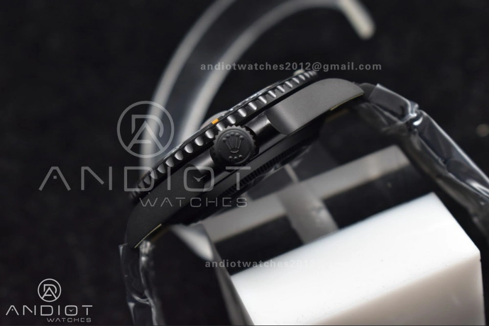 Submariner DIW DLC VSF 1:1 Best Edition Black Orange Dial on DLC Bracelet VS3135