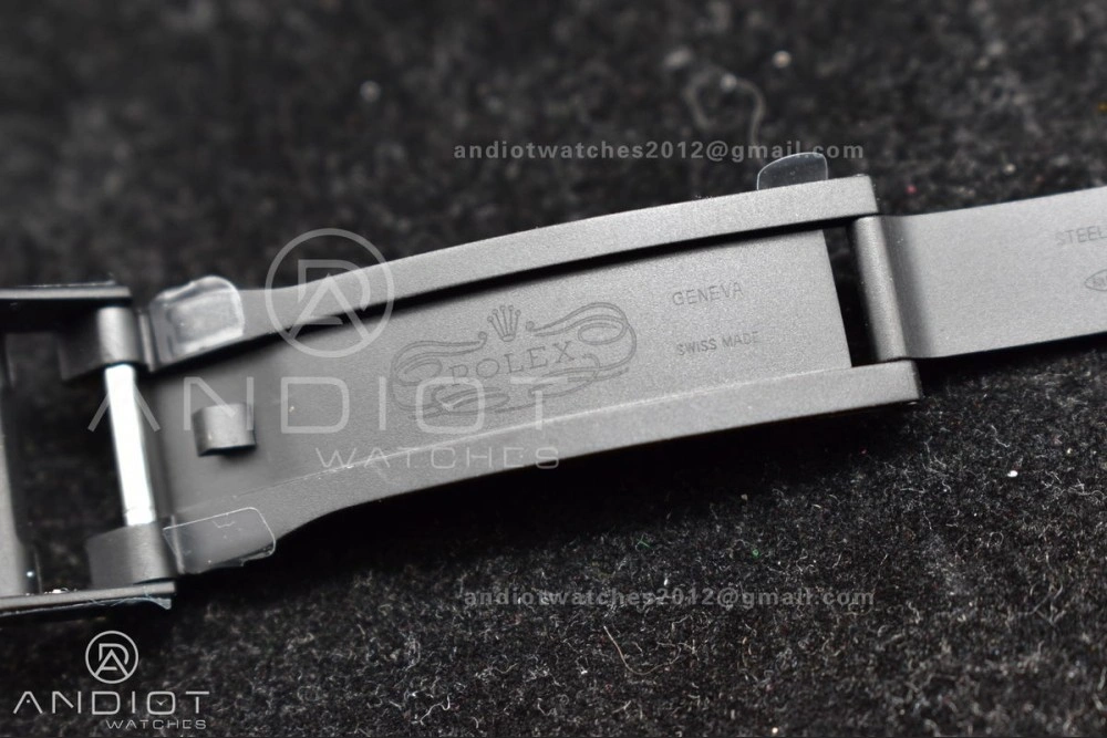 Submariner DIW DLC VSF 1:1 Best Edition Black Yellow Dial on DLC Bracelet VS3135