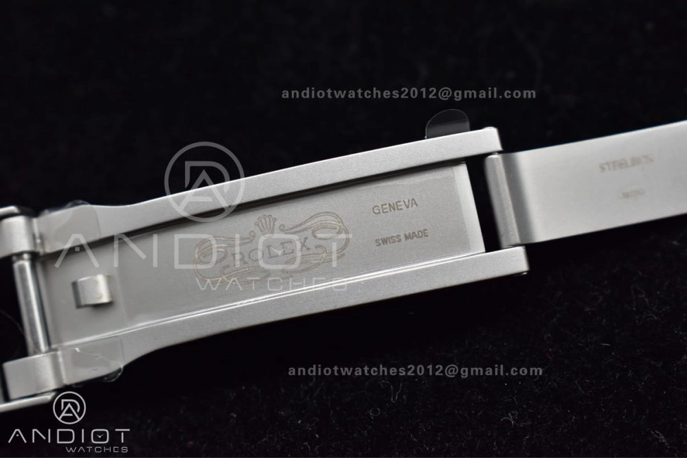 Submariner DIW Sandblasted VSF 1:1 Best Edition Orange Ceramic Bezel Orange Black Dial on SS Bracelet VS3135