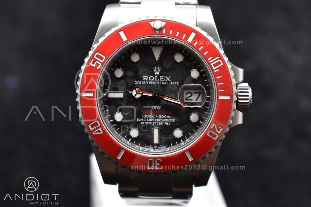 Submariner DIW Sandblasted VSF 1:1 Best Edition Pluto On SS Bracelet VS3135