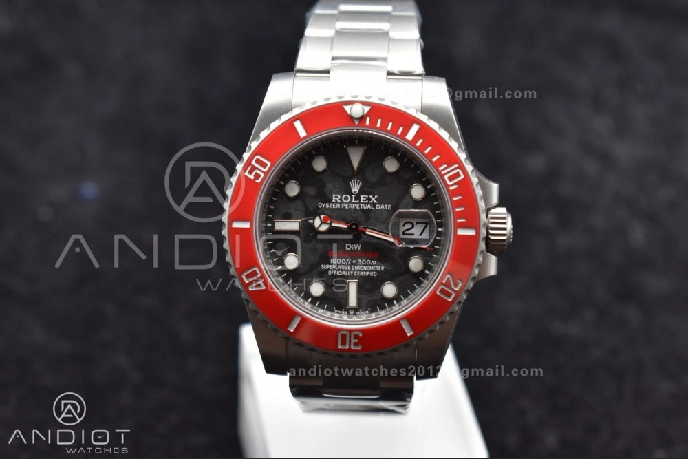 Submariner DIW Sandblasted VSF 1:1 Best Edition Pluto On SS Bracelet VS3135