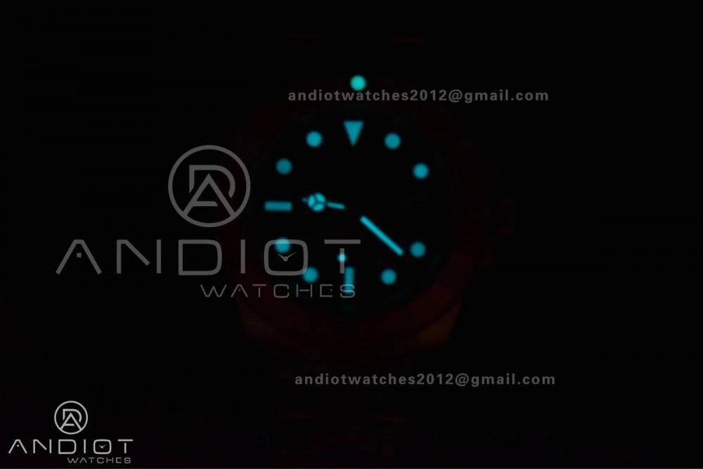 Submariner DIW Sandblasted VSF 1:1 Best Edition Pluto On SS Bracelet VS3135