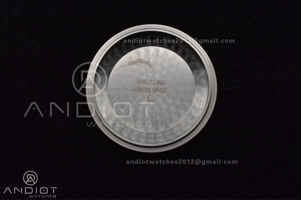 Super Ocean Heritage II BLSF 42mm SS Black Dial Black Ceramic Bezel on SS Mesh Bracelet A2824