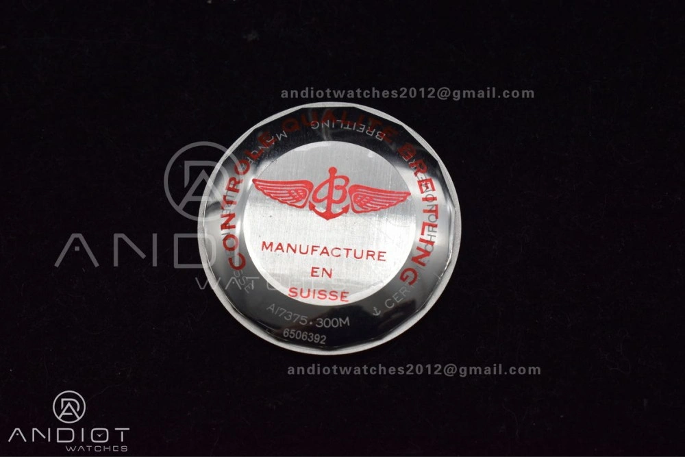 SuperOcean Automatic 42 SS RG BLSF 1:1 Best Edition Black Dial on Black Rubber Strap A2824