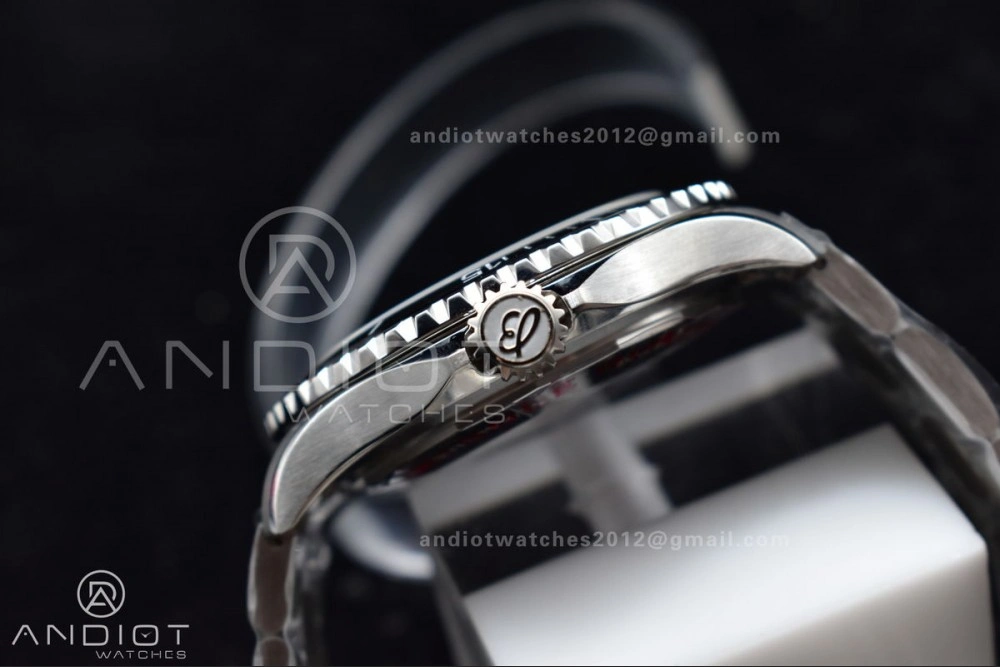 SuperOcean Automatic 44 TF 1:1 Best Edition Black White Dial on SS Bracelet A2824