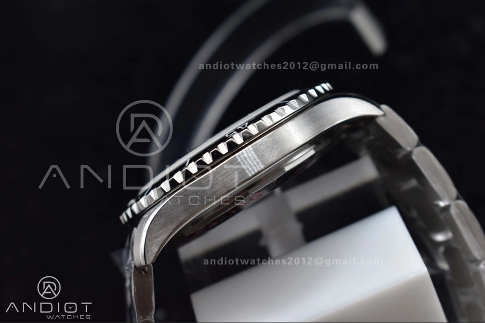 SuperOcean Automatic 44 TF 1:1 Best Edition Black White Dial on SS Bracelet A2824