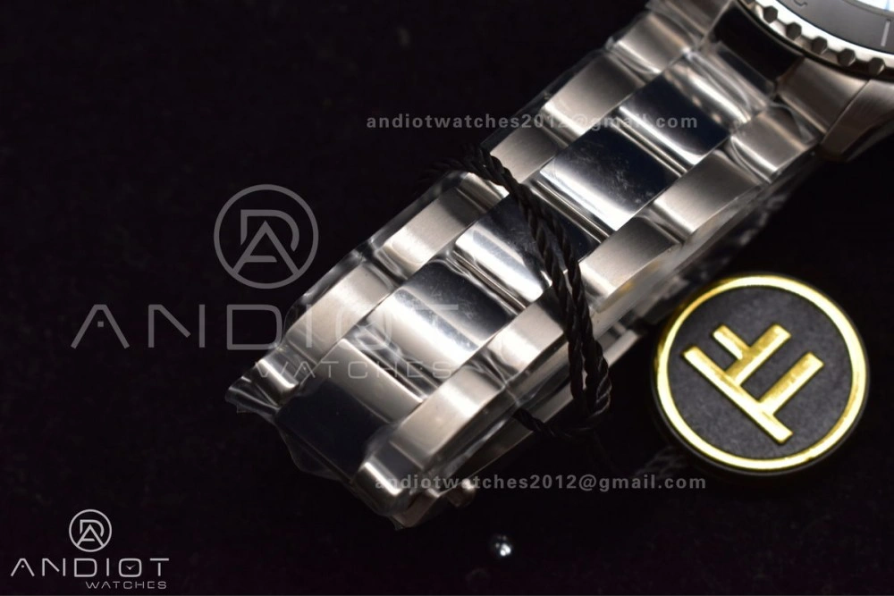 SuperOcean Automatic 44 TF 1:1 Best Edition Blue Ceramic Bezel Blue White Dial on SS Bracelet A2824