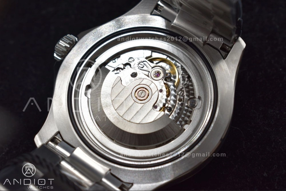 SuperOcean Automatic 44 TF 1:1 Best Edition Green Ceramic Bezel Green White Dial on SS Bracelet A2824