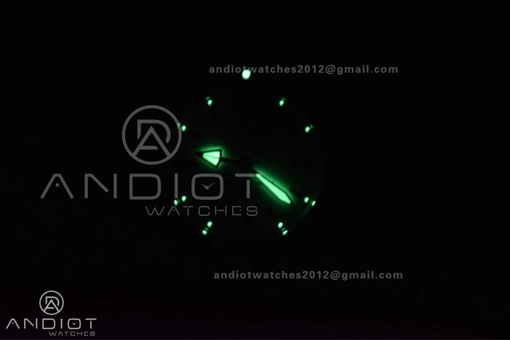 SuperOcean Heritage II BLSF 42mm SS White Dial Blue Ceramic Bezel on SS Mesh Bracelet A2824