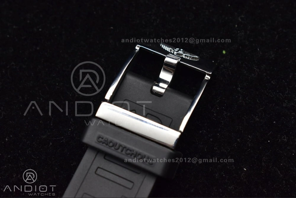 Superocean Automatic 44 BLSF 1:1 Best Edition Black Dial And Bezel With Orange Rehaut On Black Rubber Strap A2824